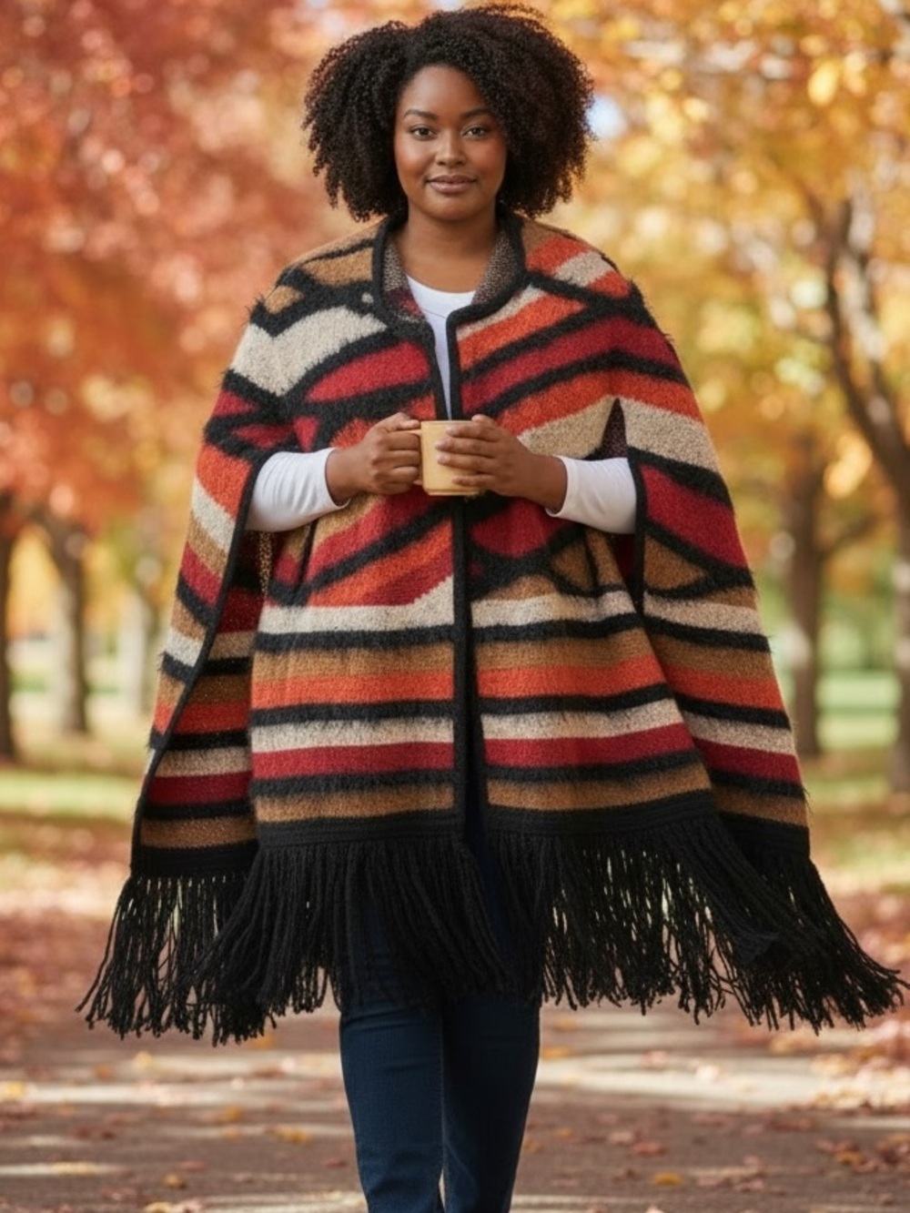 NWT Vertigo Poncho